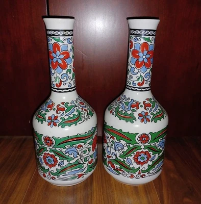 Набор из двух винтажных бутылок Metaxa графины, фарфор из Греции (пустой) - Изображение 1 из 4
