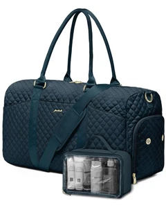 Weekender Reisetasche für Damen - Handgepäcktasche mit Schuhfach Ov... - Bild 1 von 8