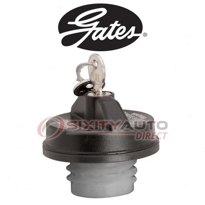 Gates Gas Fuel Tank Cap for 1975-1976 Cadillac Calais 8.2L V8 - Gasoline fl Foto 1 de 4