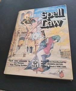 Spell Law for Rolemaster RPG From Ice Crown Enterprises #RM 1200 1984 Book - Picture 1 of 9