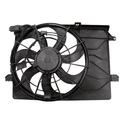 For Hyundai Tucson 2010-2015 TYC Dual Radiator & Condenser Fan Assembly - Image 1 of 3