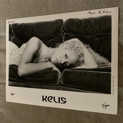 Foto de prensa Kelis 8x10”. Ver descripción. Foto 1 de 4