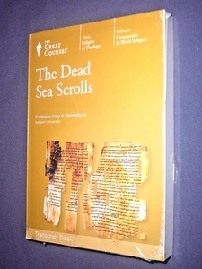 Great Courses TRANSCRIPTS  :            THE DEAD SEA SCROLL    new & sealed - Picture 1 of 2