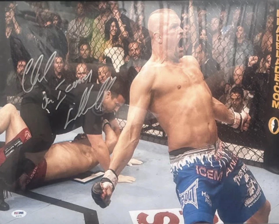 Chuck Lidell UFC Signed 16x20 Poster PSA DNA COA - Image 1 of 1
