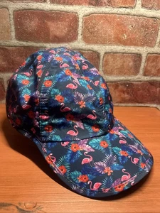 Cappello da corsa Sprints Flamingo floreale berretto da baseball unisex OSFM leggero nuovo - Foto 1 di 6