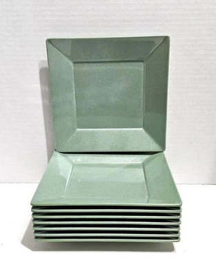 Juego de 8 platos de almuerzo de postre para ensalada sándwich de 8" Green Target Home Foto 1 de 3