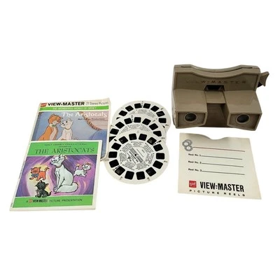 Lote vintage View Master Aristocats de Disney Foto 1 de 4