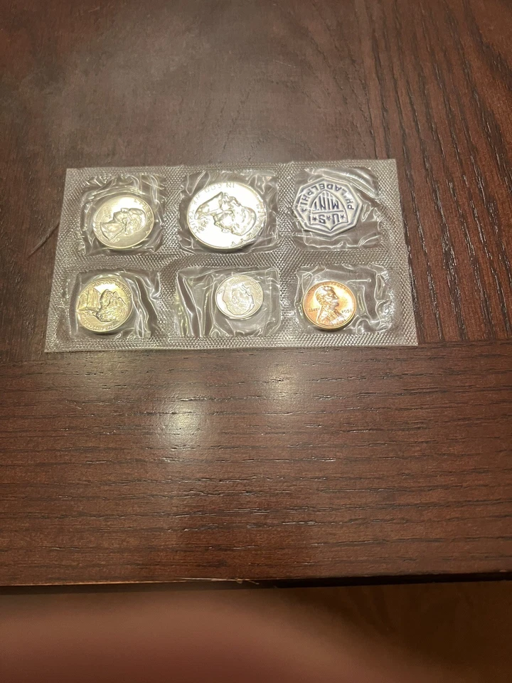 1958 Proof Set Original Mint Envelope 90% Silver US Mint 5 Coins - Image 1 of 4