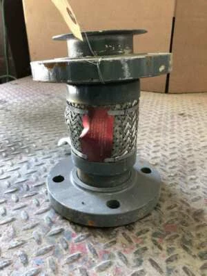 3" X 10.25" Flanged Braided Stainless Steel Flexible Hose / Expansion Joint - Image 1 of 4