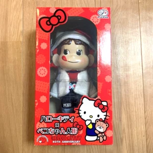 Hello Kitty Peko Chan Figur Puppe Fujiya Sanrio 40th Anniversary Japan Neu Selten - Bild 1 von 12