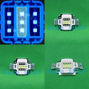 10W B+W+B Royal Blue Cold White Hybrid LED Lamp Spot Light Bulb for Aquarium - Picture 1 of 3