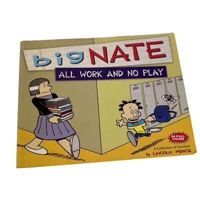 Big Nate All Work and No Play: A Collection of Sundays Colour Comic Paperback - Image 1 of 4