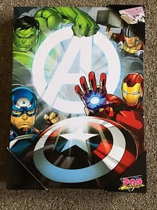 Marvel Avengers Canvas Poster Pop creations Wall Art 13.5 x 10 - Picture 1 of 3