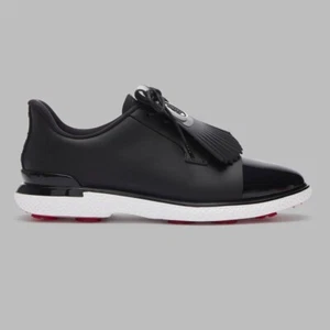 G/FORE Golf Womens Gallivan2r Kiltie Toe Cap Golf Shoes in Black - UK Size 5.5 - Picture 1 of 10