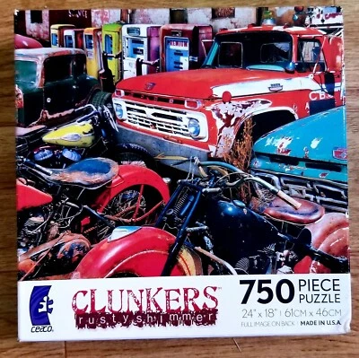 Bomba de Gas Completa Ceaco 750 Piezas Puzzle Clunkers Brillo Oxidado De Colección Caja Abierta Foto 1 de 3