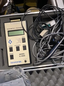 INTERNATIONAL LIGHT RADIOMETER/PHOTOMETER MODEL : IL 1400 A Xrl140/ttred - Picture 1 of 4