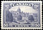 Canada Mint Nh Vf 50C Scott #226 1935 Parliament King George V Pictorial Stamp