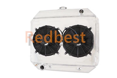 Ventilador de cubierta de radiador 433 3 filas para Ford F100 F150 F250/78-79 Bronco V8 1966-1979 Foto 1 de 4