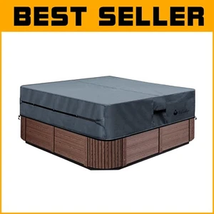 Waterproof Heavy-Duty Hot Tub Cover 97''x85'' for Year-Round Outdoor Protection - Picture 1 of 11