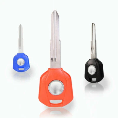 3x Llave en blanco para motocicleta sin cortar para Honda CBR1000RR CBR600RR CB900 CBR600 CBR954 Foto 1 de 2