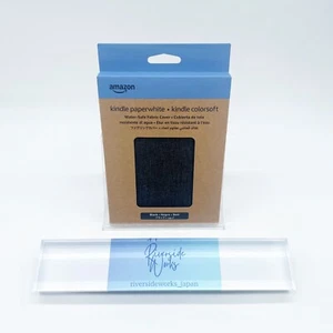 Amazon Kindle Paperwhite Genuine Fabric Case Only Black (12th Generation) New - Picture 1 of 16