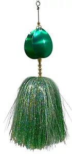 Musky Bucktail Lure 8.5" Double #8 Blades Flash Single Treble Hook (Mint) - Picture 1 of 2