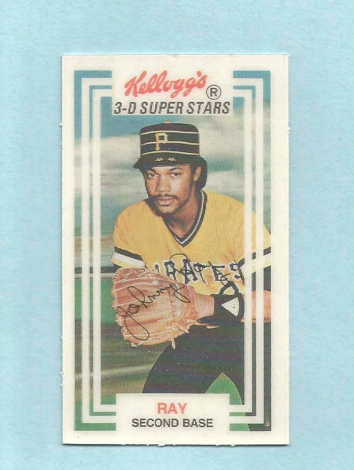 1983 Kellogg's Baseball 3D SUPERSTARS Johnny Ray #24 Pittsburgh Pirates MINT! - Image 1 of 1