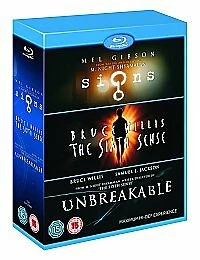 M. Night Shyamalan Collection: Signs, Sixth Sense, Unbreakable Blu-Ray Box Set - Image 1 of 1