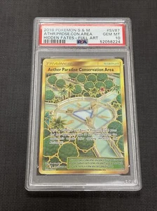 Pokemon PSA 10 Aether Paradise Conservation Area Hidden Fates SV87/SV94 Secret - Picture 1 of 2