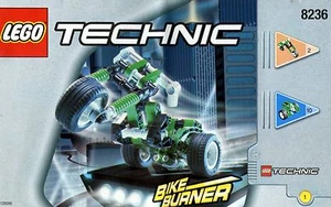 Lego Technic # 8236 Bike Burner - instrucciones de construcción (¡sin piedras!) - Imagen 1 de 1