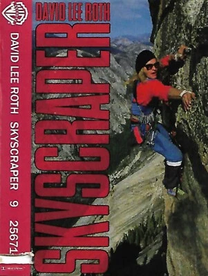 David Lee Roth Skyscraper CASSETTE ALBUM ROCK Hard Rock USA edition - Image 1 of 4