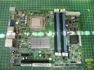 DIG43L / a Greyhound main board PLUS Intel Core 2 duo E7600 CPU - Picture 1 of 5