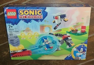 Lego 177pc Sonic the Hedgehog: (2025) SONIC'S CAMPFIRE CLASH Building Toy #77001 - Picture 1 of 4