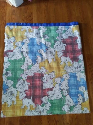 Manta Disney Rara 101 Dalmations Niños De Colección Años 90 Manta Niños Niñas 72x84 Foto 1 de 4