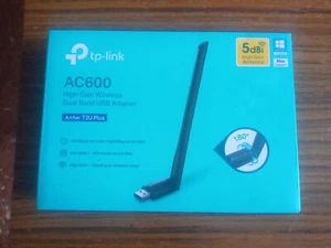 ADATTATORE WIRELESS USB DUAL BAND AC600 TP-LINK Archer T2U Plus - Foto 1 di 2