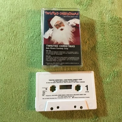 Bob Rivers Comedy Corp – Twisted Christmas   Cassette (EX) copy - Image 1 of 3