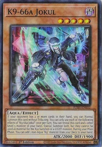 Yu-Gi-Oh! K9-66a Jokul super rara cacciatori di giustizia JUSH-EN032 quasi nuova - Foto 1 di 1