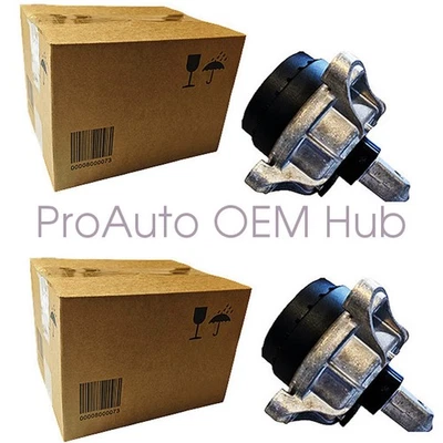 22116868301 2x OEM Engine Motor Mounts For 2012-2015 BMW 640I 740I 740LI 2.0L Foto 1 de 4