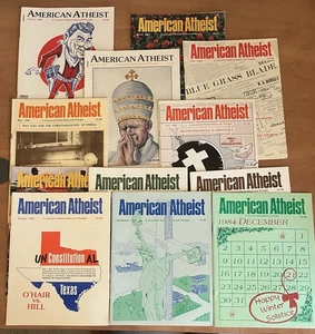 RARE 1984 The American Atheist Magazine ALL 12 Issues - Bild 1 von 13