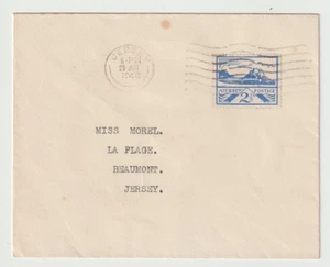 29/6/1943 Jersey Occupation FDC - 2 1/2d Stamp - Jersey Slogan Postmark - Picture 1 of 2