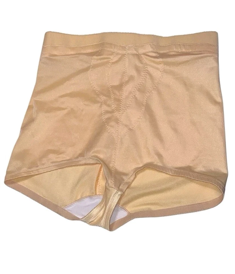 Rago Sz 8X Womens High Waist Shapewear Brown Nude Compression Slimming Butt Lift - Image 1 of 4