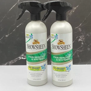 (2 Pack) ShowSheen Stain Remover & Whitener for Horses 20 Oz By Absorbine - Picture 1 of 4