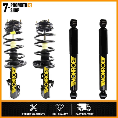 Front Strut w/ Coil Spring Rear Shock Absorber for 2010-2015 Lexus RX350 - Image 1 of 4