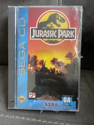 1993 Jurassic Park Sega Cd Video Game New Sealed FREE SHIPPING - Image 1 of 4