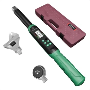 Llave dinamométrica digital ajustable 5-99,6 pies lb/6,8-135 N.m, ele... - Imagen 1 de 8