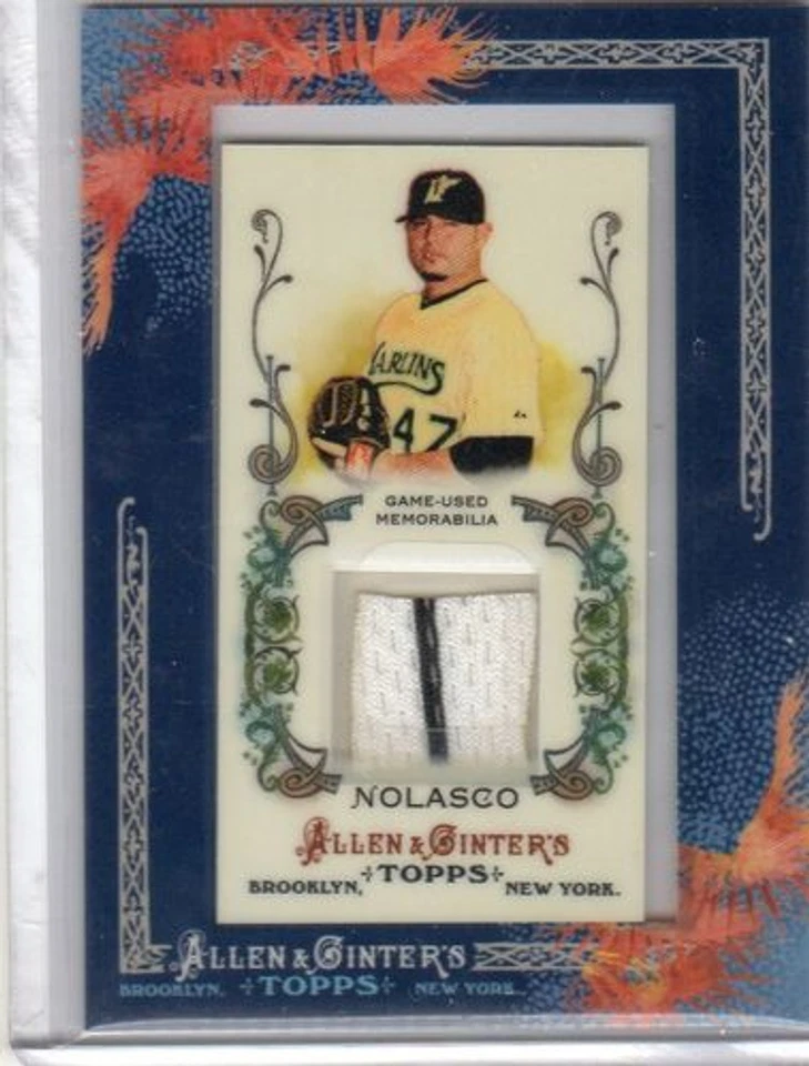 2011 ALLEN & GINTER MEMORABILIA RICKY NOLASCO AGR-RN - Image 1 of 1