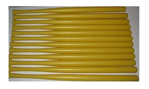 12 Official Yellow WIFFLE® Ball Baseball Bats Size 32" - Picture 1 of 2