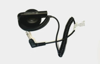 New Motorola WADN4190B Radio Flexible Ear Receiver w/Angle 3.5mm Plug - Image 1 of 2
