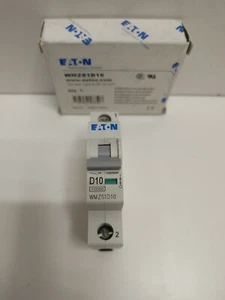 NEW OLD STOCK! EATON 10A 230/400V MINIATURE CIRCUIT BREAKER WMZS1D10 - Picture 1 of 1