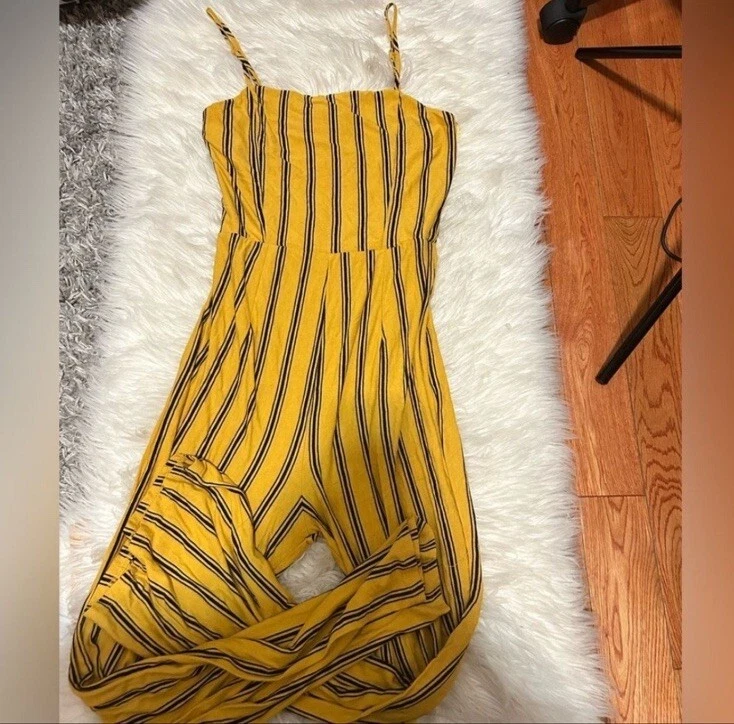 Mono a Rayas Amarillas Talla: M Ajuste S Foto 1 de 1